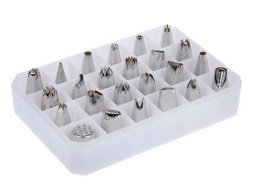 Набор кондитерских насадок 24шт MVQ 518100-1