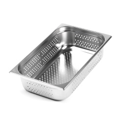 Гастроемкость 0,8мм GN 1/1 530х325х100 мм перфорированная 5мм