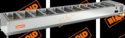 Настольная охлаждаемая витрина для ингредиентов HICOLD VRTO 2280 1/4