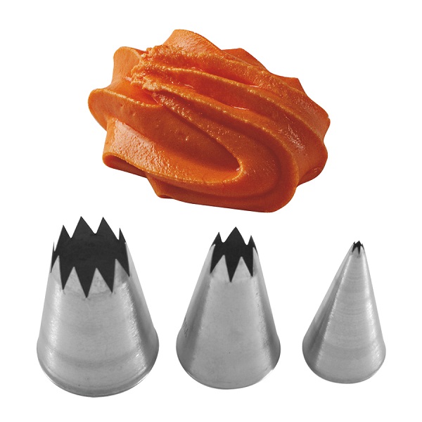 Купить насадка кондитер. "звезда" d=25/2 мм. h=50 мм. нержавеющая сталь (osm-2.0) /1/