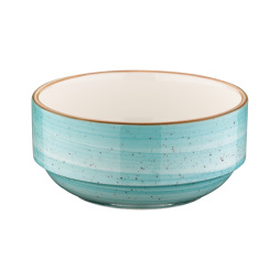 Салатник d=120 мм. 350 мл. h=53 мм. штабелир. Аква, форма Банкет BONNA /1/12/720/