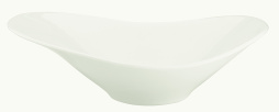 Салатник d=270 мм. 750 мл. h=85 мм. Белый BONNA /1/6/270/