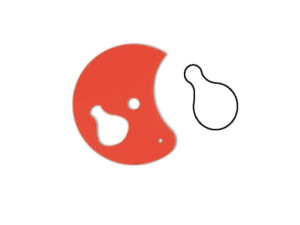 Форма кухонная SIRMAN для FORMAT M ножка цыпленка F2039282C