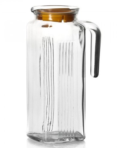 Купить кувшин frigo 1л. с желтой крышкой