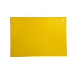 Доска разделочная п/п 600*400*18 мм. желтая поверхность шагрень MGprof /1/5/