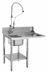 Кухонный стол предмоечный СПМФ-7-1