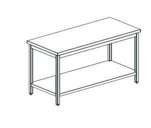 Купить кухонный стол производственный apach chef line lwt810sh