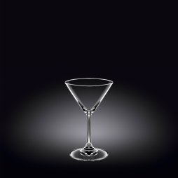 Бокал для мартини 160 мл. d=95 мм. h=155 мм. хрустальное стекло Классик Wilmax /6/48/