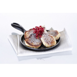 Сковорода d=130/15 с ручкой порционная чугун LUXSTAHL [SM13]