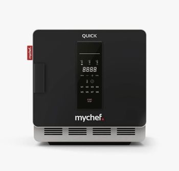 Купить печь комбинированная mychef quick 1 qe11fn1d black