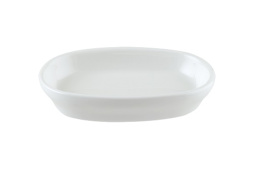 Блюдо овальное 100*65 мм. Белый, форма Хюгге BONNA /1/12/5856/