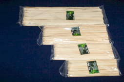 Шампурчики бамбук 40 см. (d4.0мм) 50 шт. /1/100/