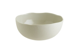 Салатник d=160 мм. 650 мл. h=65 мм. Оливковый, форма Крафт волнистый край BONNA /1/6/540