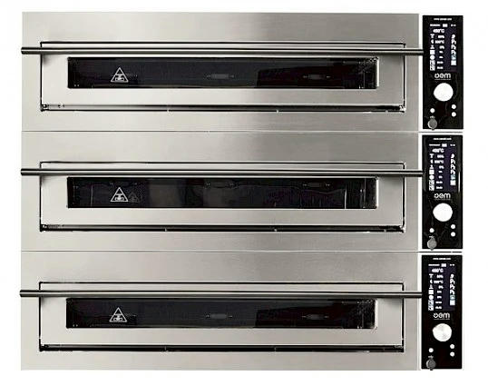 Купить печь подовая oem-ali935/3 (om07261 x 3) электрическая серии supertop 3-камерная с подом 108*113 см