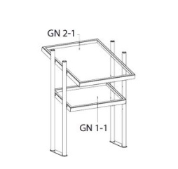 Диспенсер для подносов APACH Chef Line LDT76T