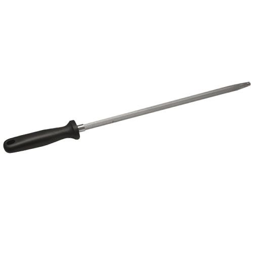 Купить мусат 30/44,5 см. стальной, круглое сечение, пластик. ручка mgsteel (816) /1/60/