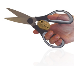 Ножницы многофункциональные 21 см. нерж. VB /1/12/