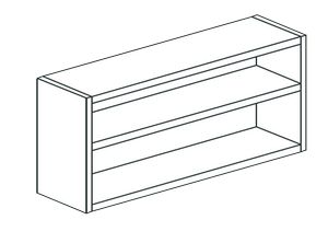 Купить полка кухонная настенная закрытая apach chef line lcw114