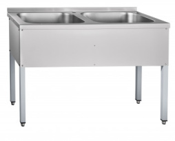 Ванна 2-х секц. ВМП-6-2-5 РЧ (500х500x300)