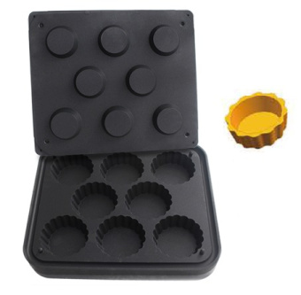 Купить форма для 8 круглых тарталеток ø 84 мм для тарталетницы dhtartmatic kocateq dh tartmatic plate 51