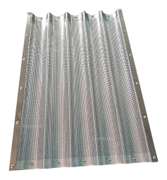 Лист пекарский для багет 5 волн алюминий 600х400х43мм