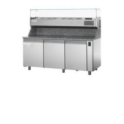 Кухонный стол для пиццы холодильный APACH Chef Line LTPZ111TURD32