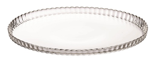 Купить блюдо для торта d=32 см. стекло, h=1,6 см. бортик вверх патисери /1/6/228/360/