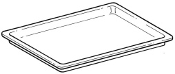 Противень нерж сталь APACH Chef Line GLAFC0038