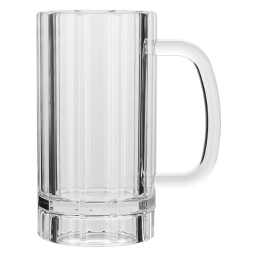 Кружка для пива поликарбонат 0,5л прозрачная
