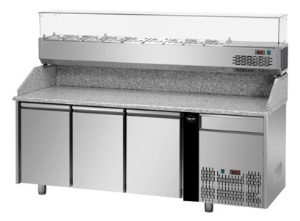Купить кухонный стол для пиццы холодильный apach apz03d1+vr4 203 vd
