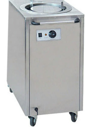 Диспенсер для тарелок подогреваемый передвижной 1 гн*37 шт. Kocateq DRN1