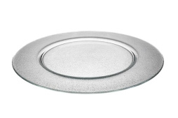 Тарелка d 32 см h 1,5 см, стекло, прозрачная, Neat ArdaCam Neat