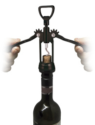 Штопор рычажный 17 см. нержавеющая сталь VB /1/12/48/