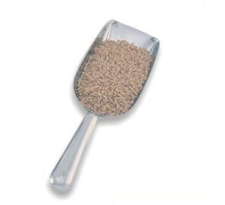 Совок для льда/сыпучих продуктов  210 мл. 280 мм. нержавеющая сталь MGsteel /1/72/