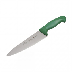 Нож поварской 8" 200мм зелёный "HACCP" Luxstahl [W016]