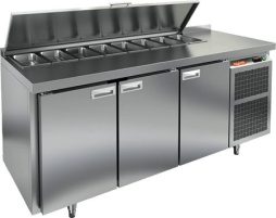 Стол для салатов HICOLD SL1-111GN C крышк.