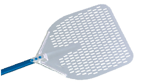 Купить лопата для пиццы прямоуг. перфорир. 36*36 см. l=60 см. алюм. azzurra gimetal /1/