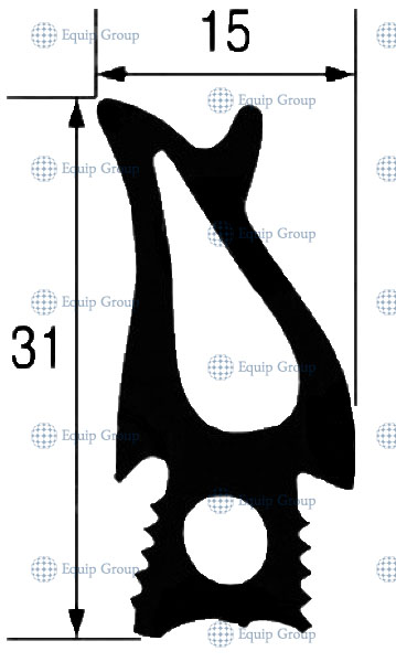 Купить уплотнение двери rational 5105.1024p