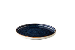 Тарелка с вертикальным бортом, стопируемая, цвет синий, 25,4 см Style Point Jersey Blue