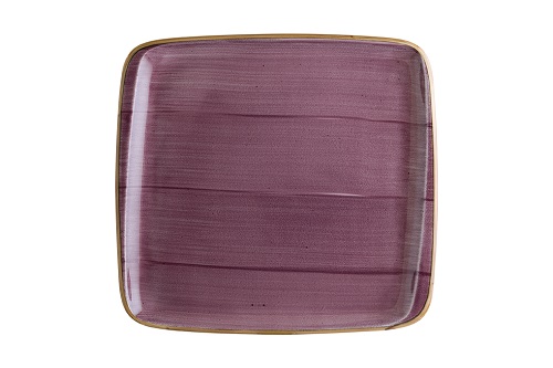 Купить тарелка прямоуг. 270*250 мм. без полей блэкберри, форма мув bonna /1/6/624/