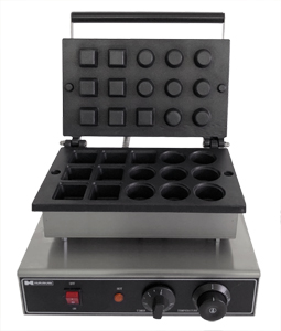 Купить вафельница для тарталеток hurakan hkn-ges213
