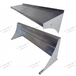 Полка кухонная настенная Premium ПН-2-6/3 (600х300х220)