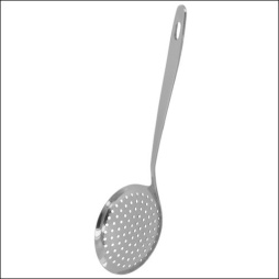 Шумовка 200 мм. d=105 мм. нержавеющая сталь /1/120/