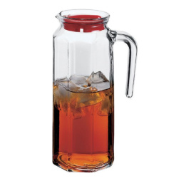 Кувшин 1 л. d=92 мм. h=220 мм. с голубой крышкой Кошем /6/288/