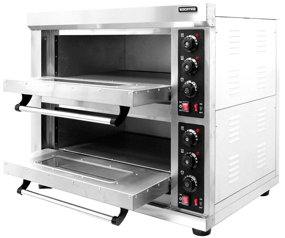 Купить Печь статическая Kocateq EBO 2/60x40ECO 2-камерная с подом 61*42 см