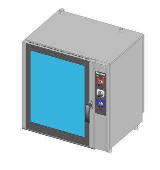 Купить пароконвектомат tecnoinox gfb10m