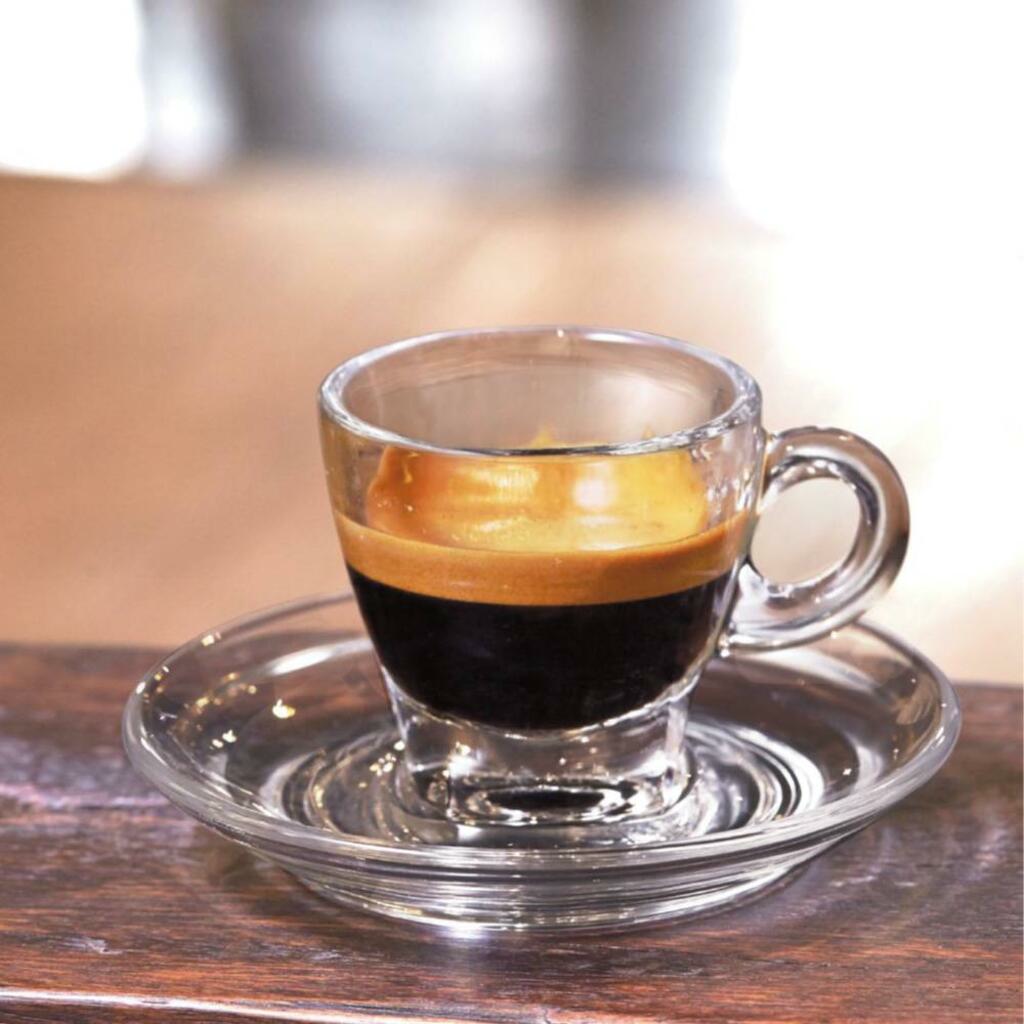 Купить Чашка 70 мл кофейная "Espresso Caffe Premio" d 8,4 см h6,1 см стекло Ocean [6]