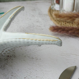 Блюдо для подачи 24 см h6 см Звезда Gray Starfish Frutti di Mare P.L. [1]