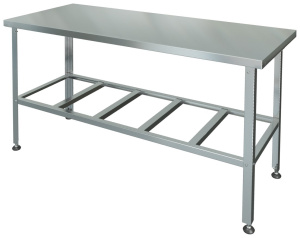 Стол кухонный разделочно-производственный без бортов СРП-0-0,6/1,2