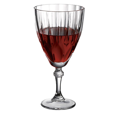 Купить бокал для вина 245 мл. d=80 мм. h=177 мм. даймонд /12/432/